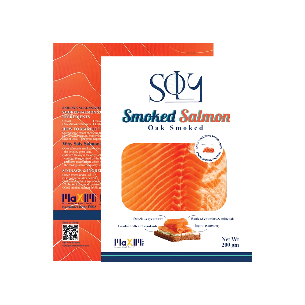 Soly Smoked Salmon - 100 gm